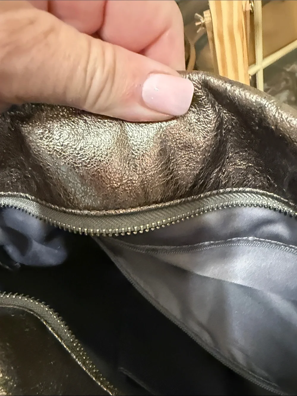 Coach stylish metallic